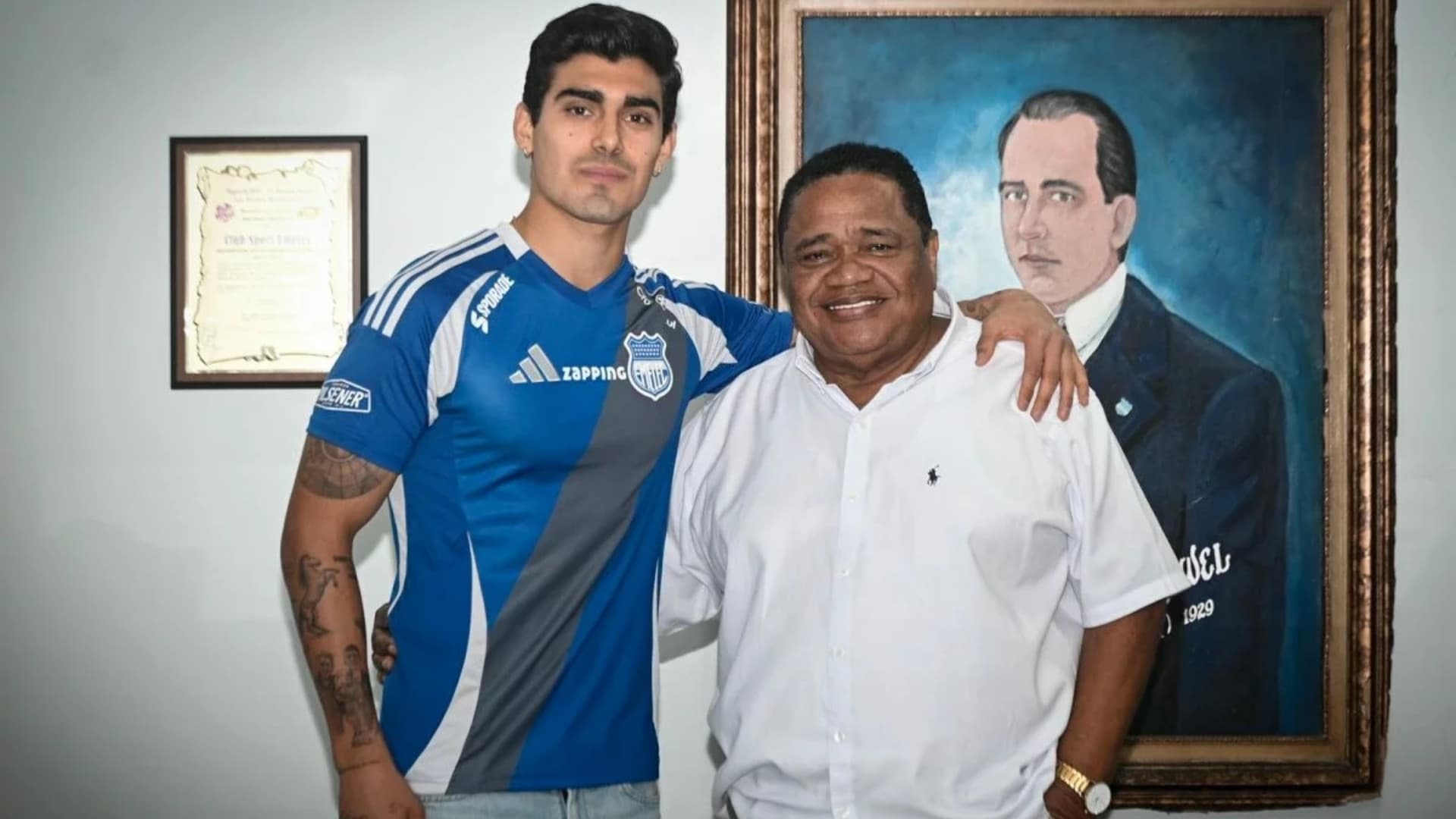 Alfonso Barco y Jorge Guzmán
