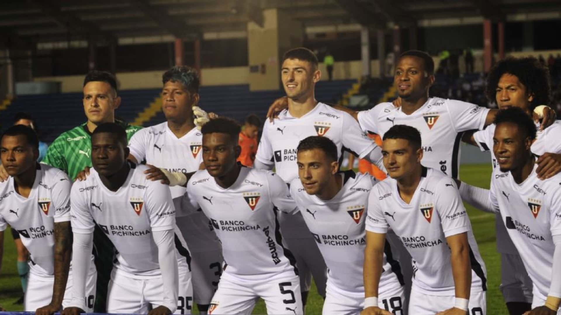 Alineación de Liga de Quito / Foto: ESPN