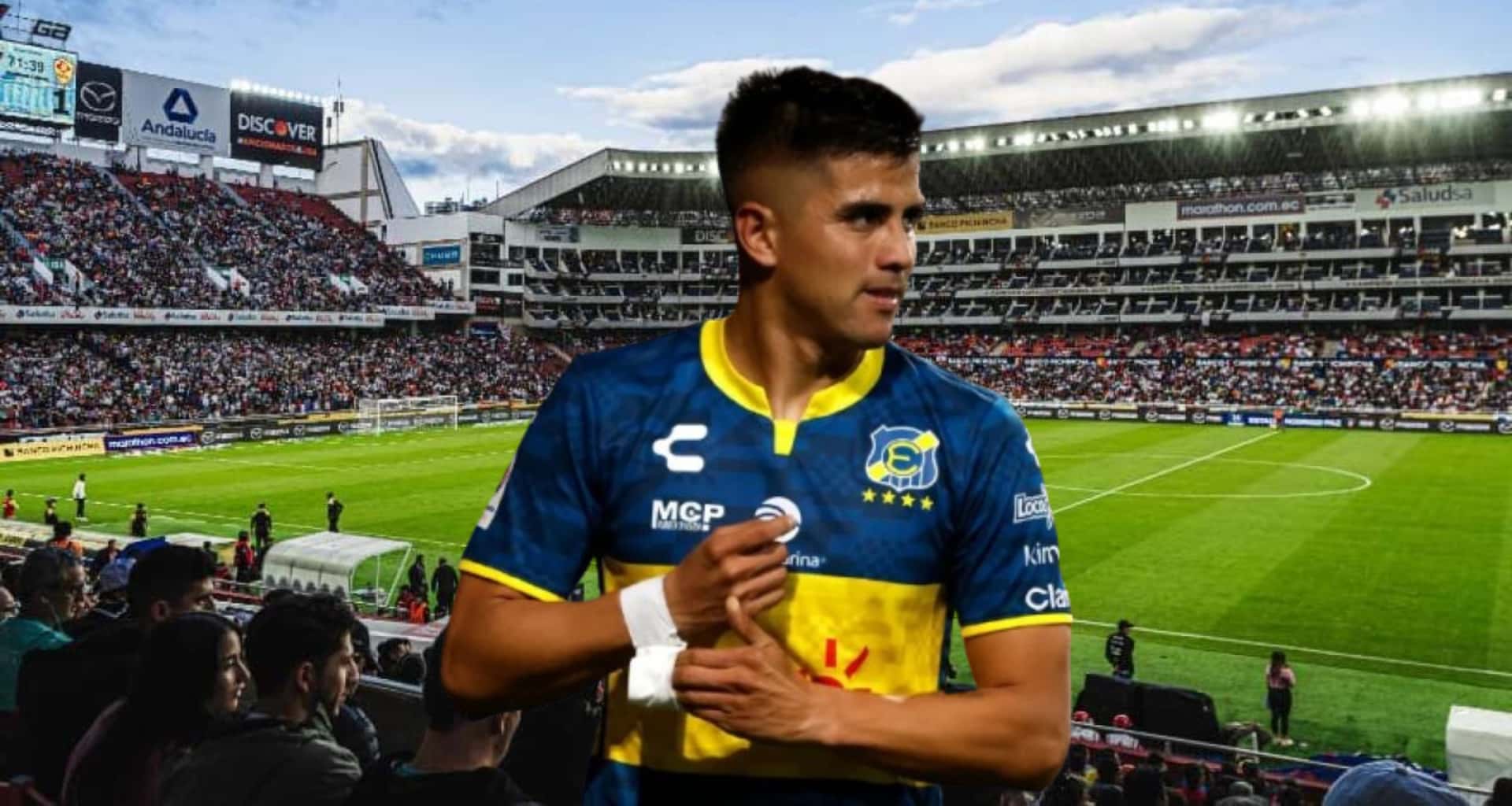 Álvaro Madrid y el Rodrigo Paz Delgado / Foto de: El Futbolero Ecuador