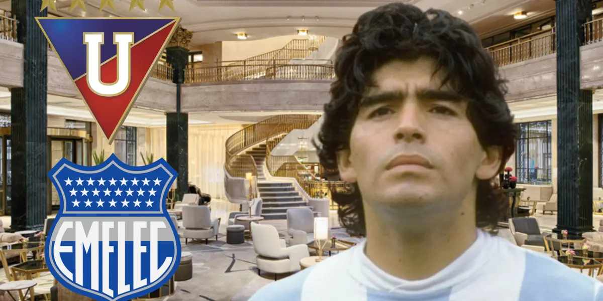 Amargó a Maradona y hoy es dueño de un lujoso hotel en Ecuador
