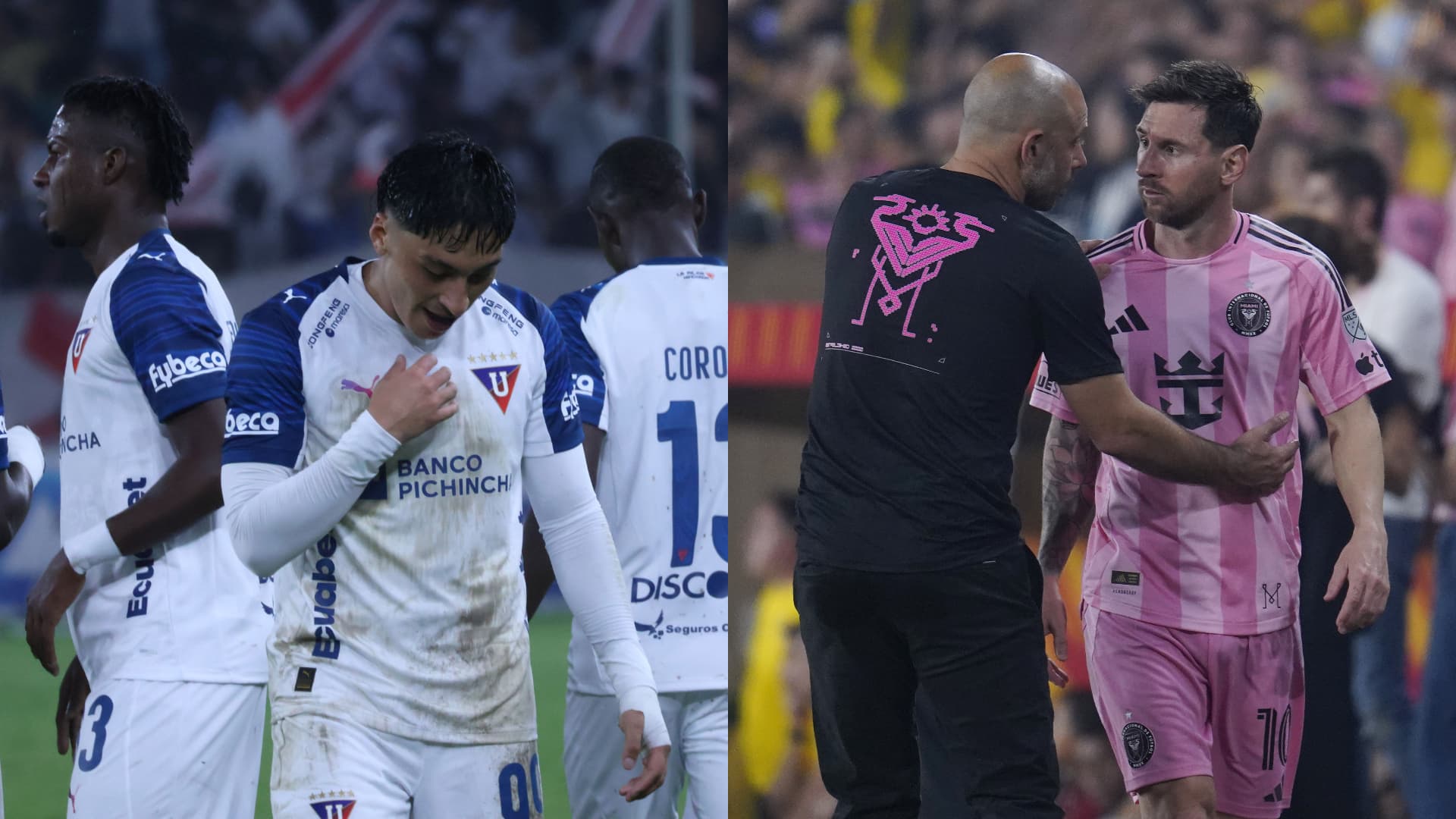 Ambos encuentros, de BSC y LDU, se dieron a la misma hora y se dieron algunas sorpresas