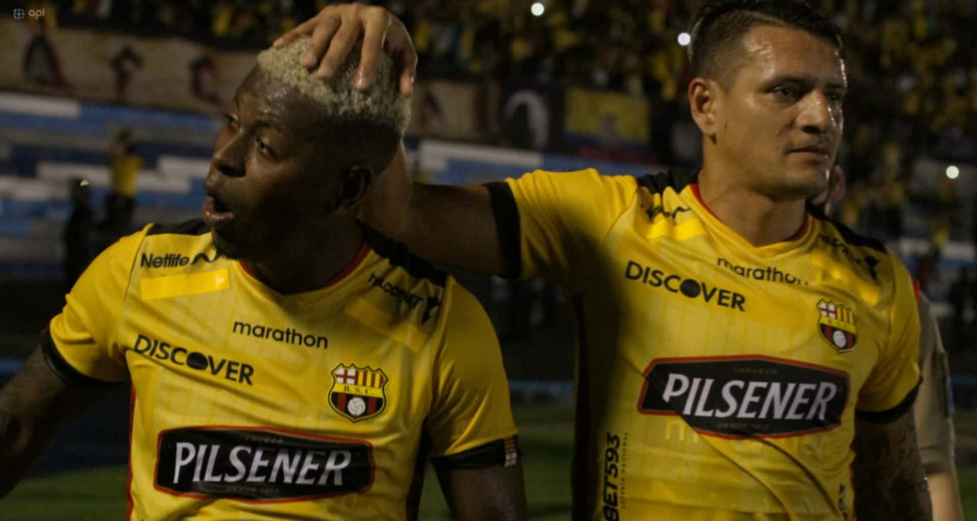 Ambos jugadores se disputaron por patear. Cortez puso la asistencia y a Garcés le hicieron la falta
