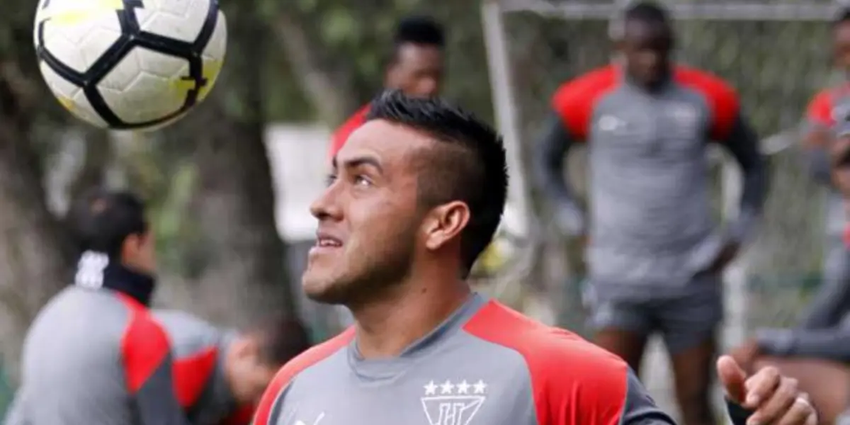 Andrés Chicaiza es uno de los jugadores con los que la hinchada de Liga de Quito sueña en su regreso. Ya hay fecha para que se vuelva a poner la camiseta blanca