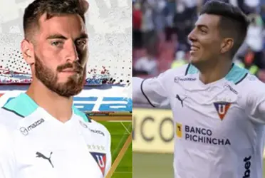 Ángel González es el titular en Liga de Quito pero siempre que Michael Hoyos ingresa, le cambia la cara al club por la banda derecha