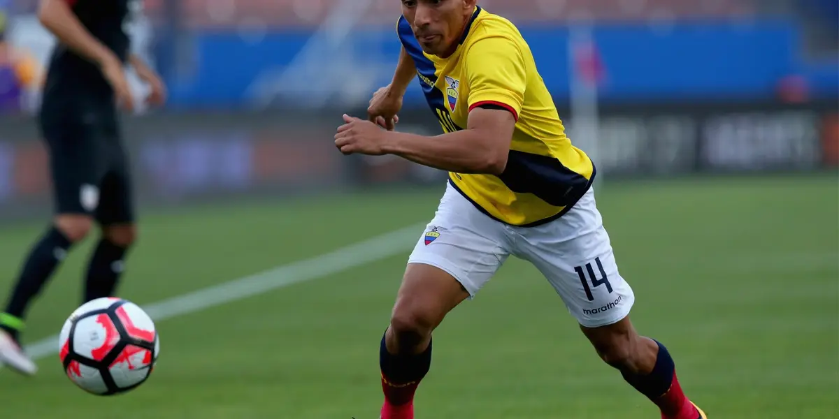 Ángel Mena confesó que estaría interesado en vestir la camiseta de Boca Juniors