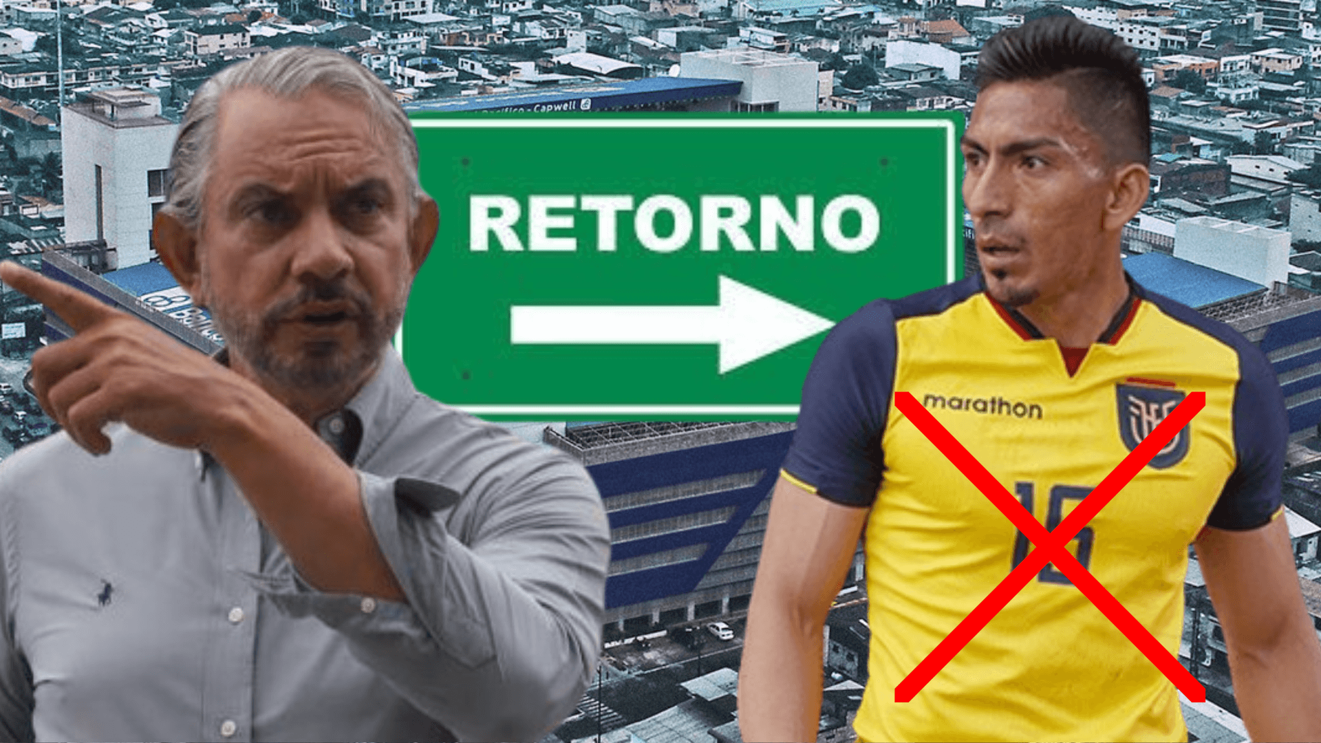 Ángel Mena y José Pileggi en el Estadio Capwell (Foto tomada de: Wikipedia/Ecuavisa/FEF/DeConceptos)