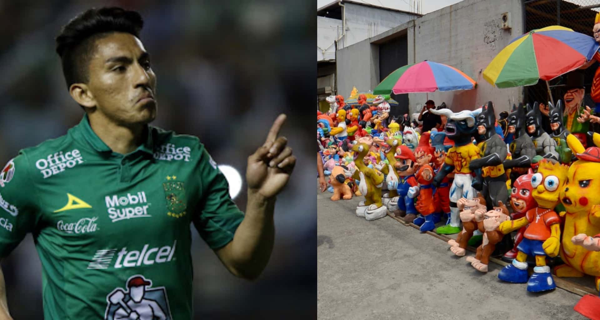 'Angelito' está disfrutando sus merecidas vacaciones en Guayaquil y visitó un monigote en su honor