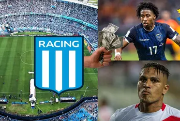 Angelo Preciado ganaría más que el goleador de Perú en Racing
