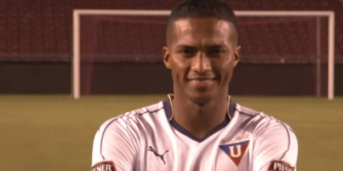 Antonio Valencia demostró que le guarda un cariño muy especial a Liga de Quito