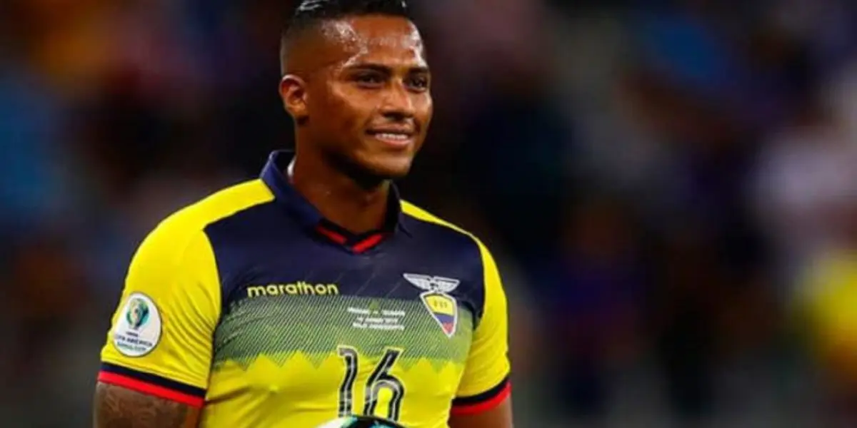 Antonio Valencia explotó en contra del robo descarado del referí en el Ecuador vs Brasil