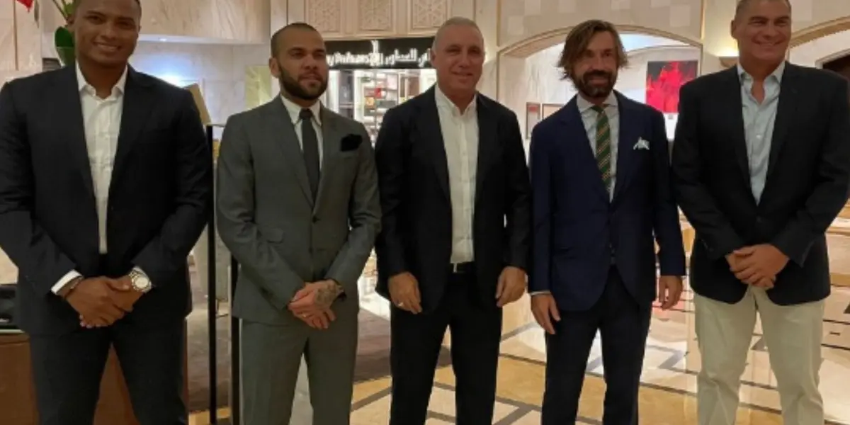 Antonio Valencia estuvo presente en Doha para, Qatar, para tratar asuntos relacionados el futuro del fútbol pero otro ex jugador ecuatoriano causó más impacto entre los asistentes. Mira quién fue