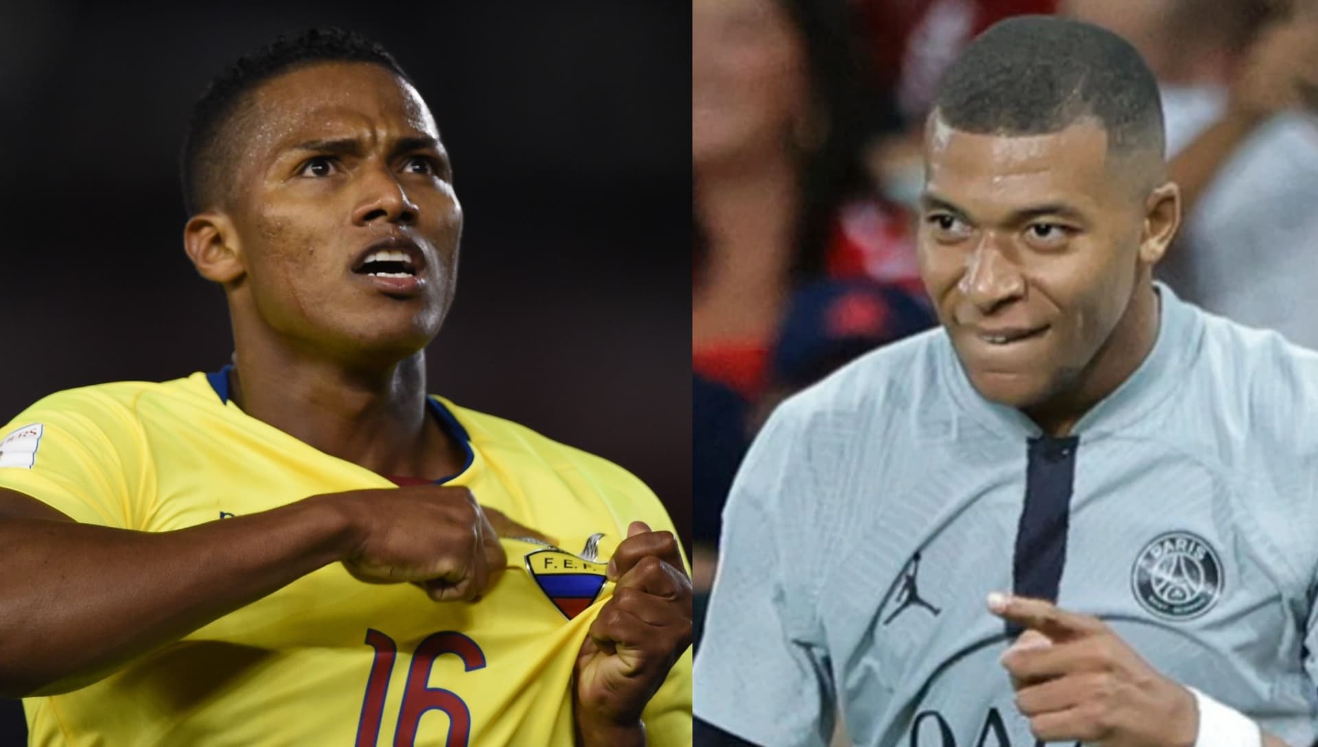 Antonio Valencia le dejó claro a Mbappé que jugar en Sudamérica no es fácil y lo desafió