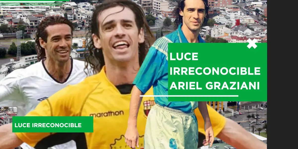 Ariel Graziani es recordado por su buen paso por el fútbol