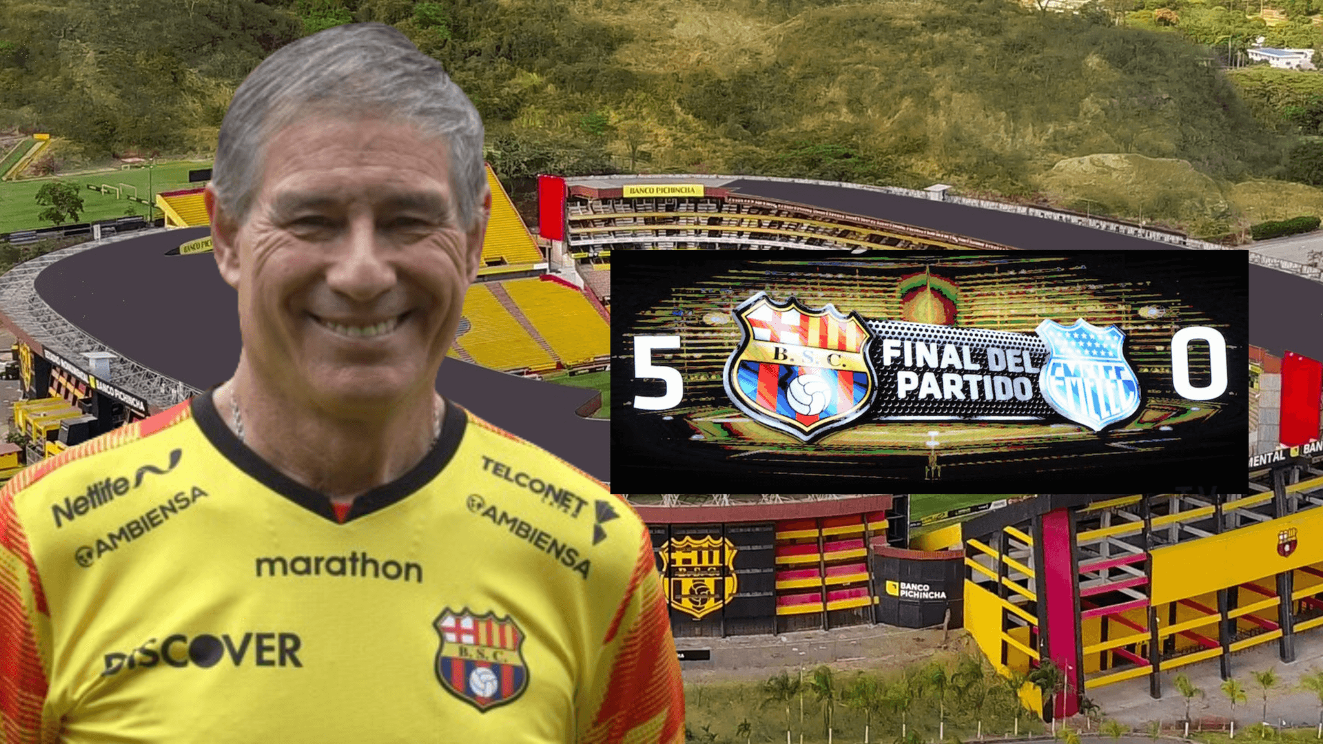 Ariel Holan (Foto tomada de: Barcelona SC/API)