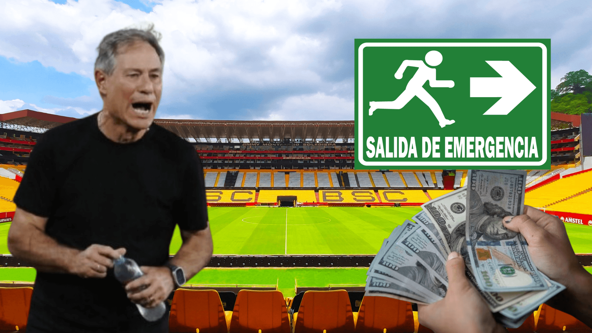 Ariel Holan (Foto tomada de: Barcelona SC/API/AC Planeta Fuego/El Universo)