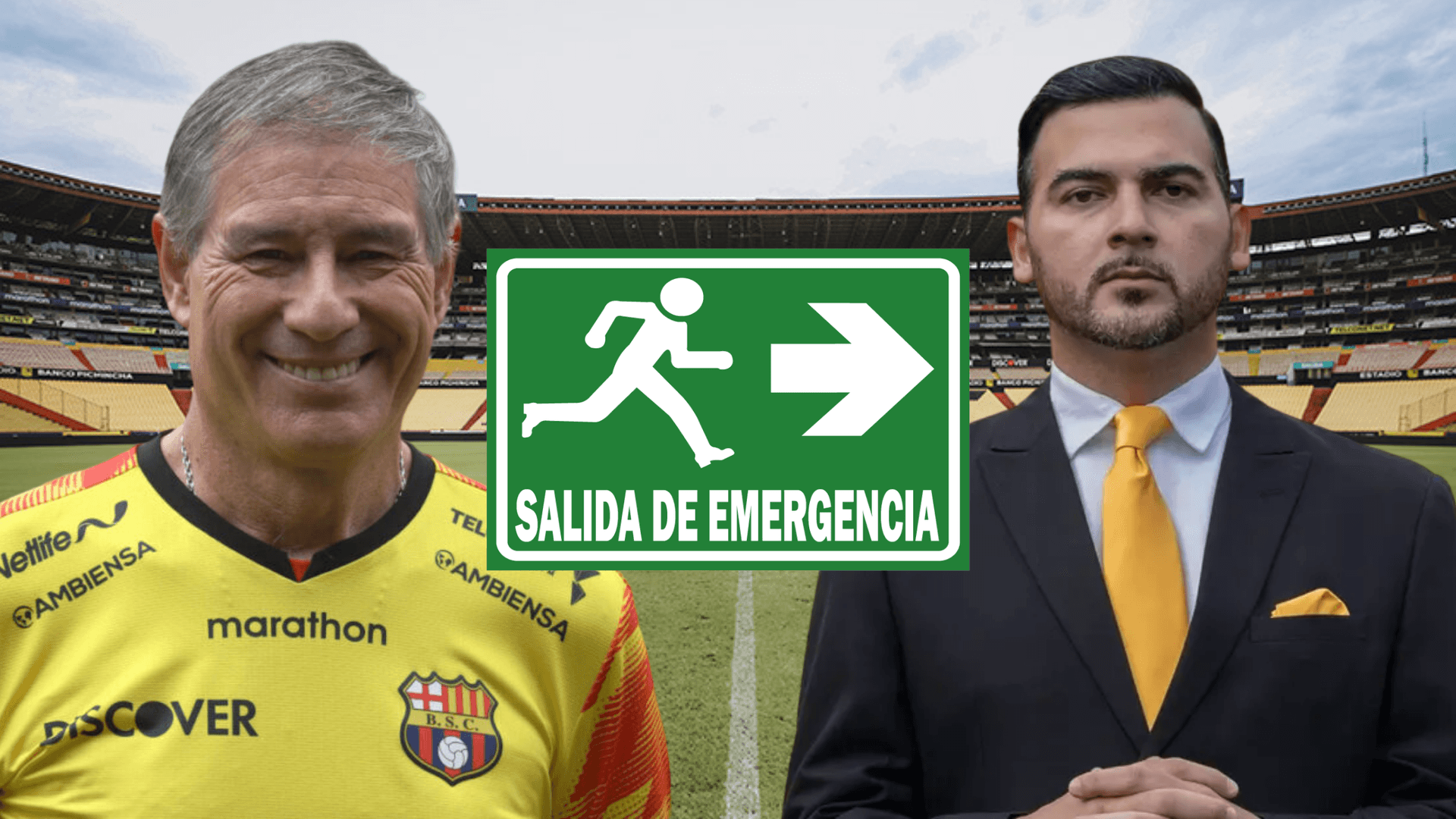 Ariel Holan y Antonio Álvarez (Foto tomada de: Municipio de Guayaquil/API/AC Planeta Fuego)