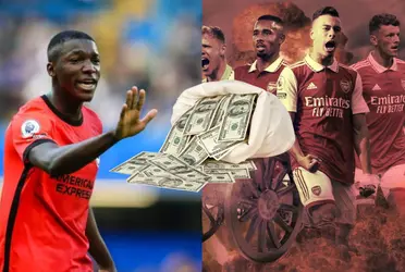 Arsenal creyó que Moisés Caicedo no valía tanto y esto piensa gastar en el mercado de verano