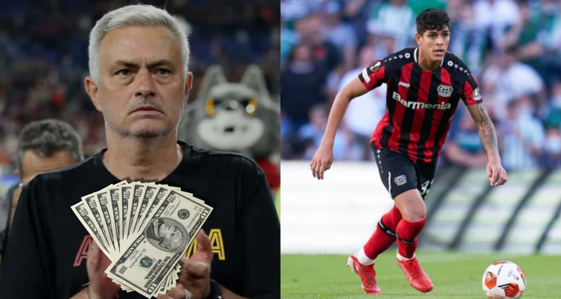 AS Roma es uno de los equipos interesados en Piero Hincapié y el Bayer Leverkusen espera recibir millones