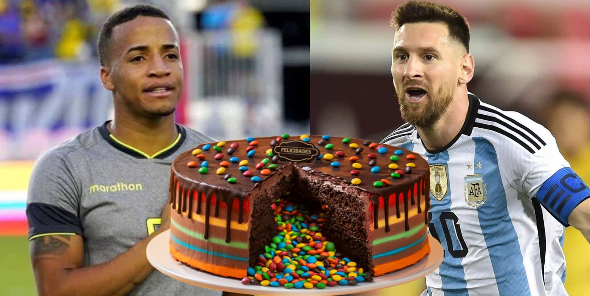 Así festejaron el cumpleaños de Byron Castillo