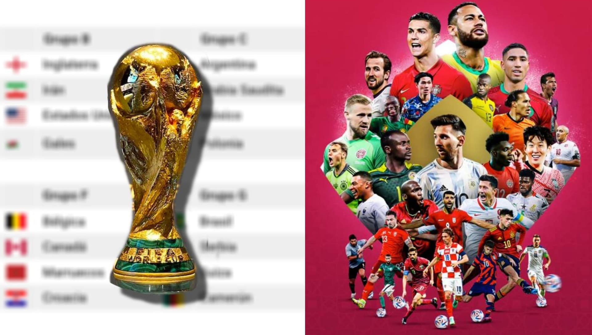 Así se crearon los grupos del Mundial de Catar, mira cuál es el grupo de la muerte