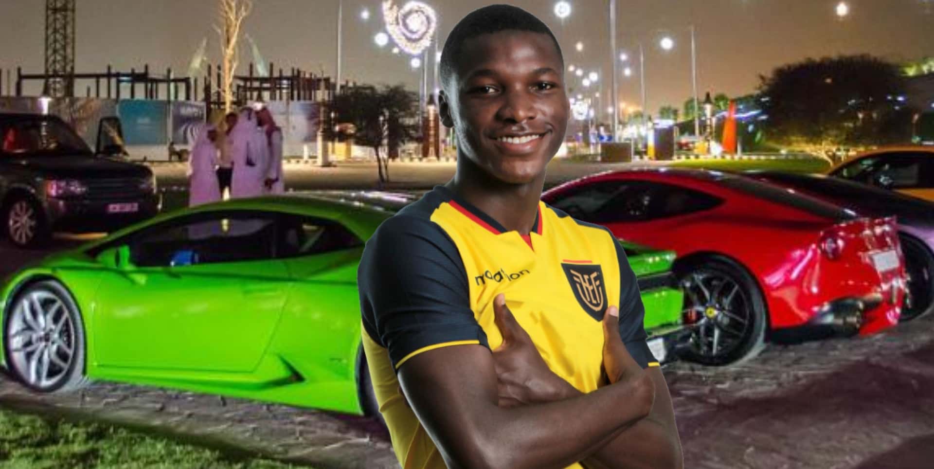 Así se moviliza Moisés Caicedo en el Mundial de Qatar