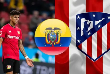 Atlético Madrid puso sus ojos en este ecuatoriano