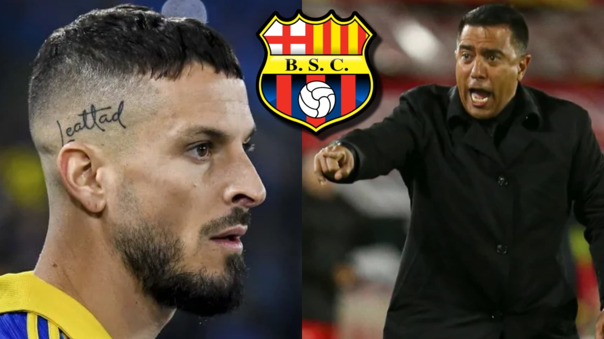 Barcelona SC-César Farías-Darío Benedetto