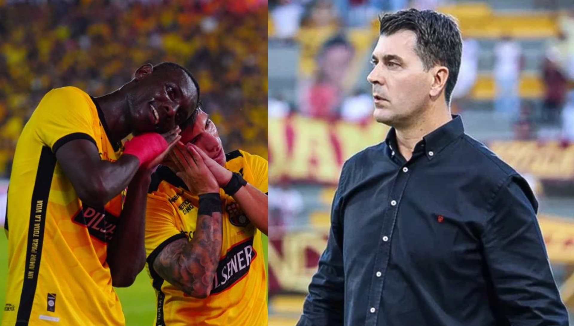 Barcelona SC e Ismael Rescalvo