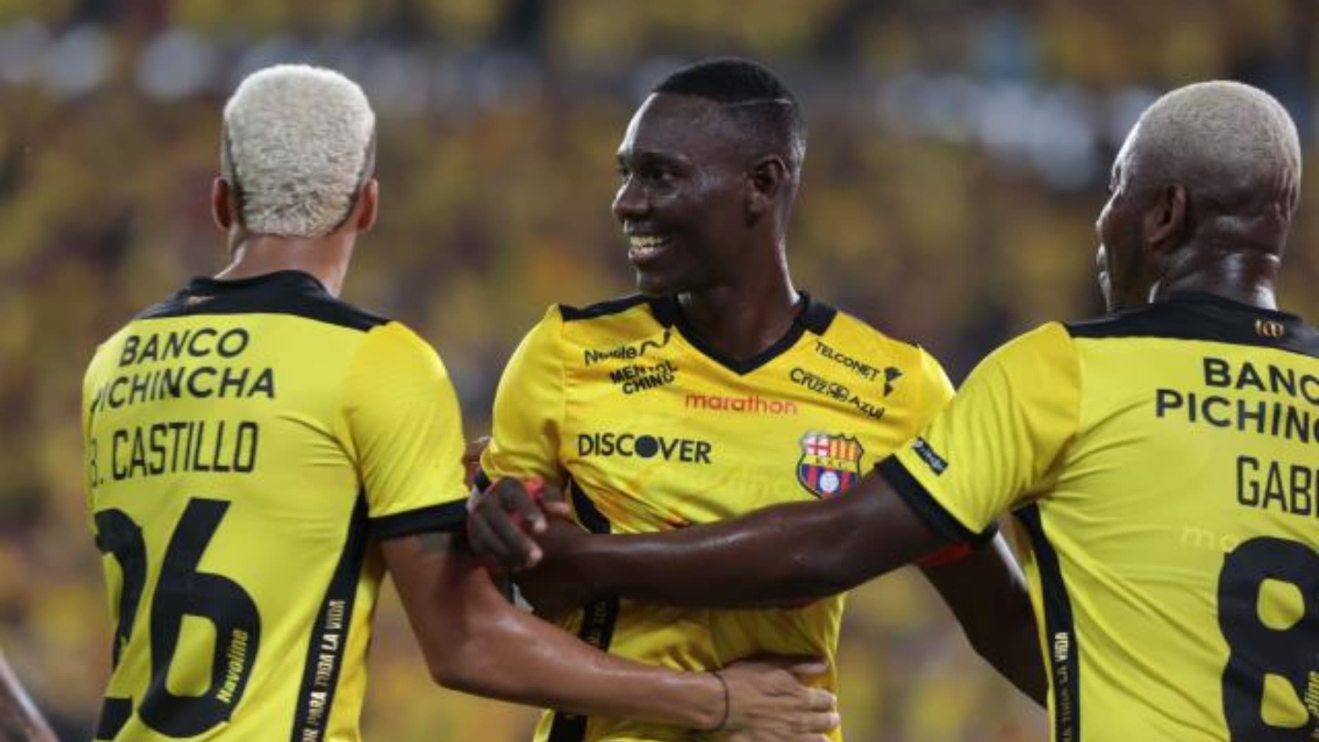 Barcelona SC en la Noche Amarilla / Foto tomada de: API