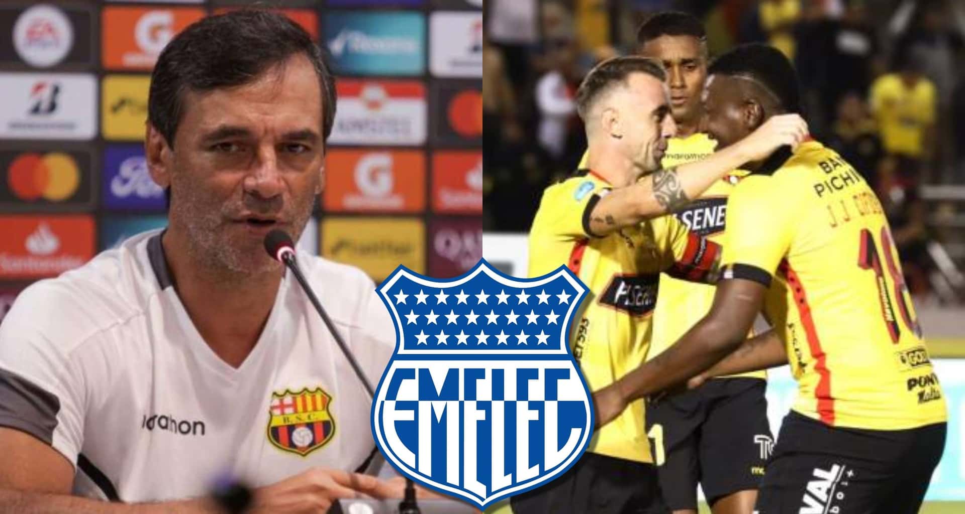 Barcelona SC es enfrentará a Emelec en el Clásico del Astillero y Bustos sabe que no puede perder, por ello decidió sentar a uno de los más criticados