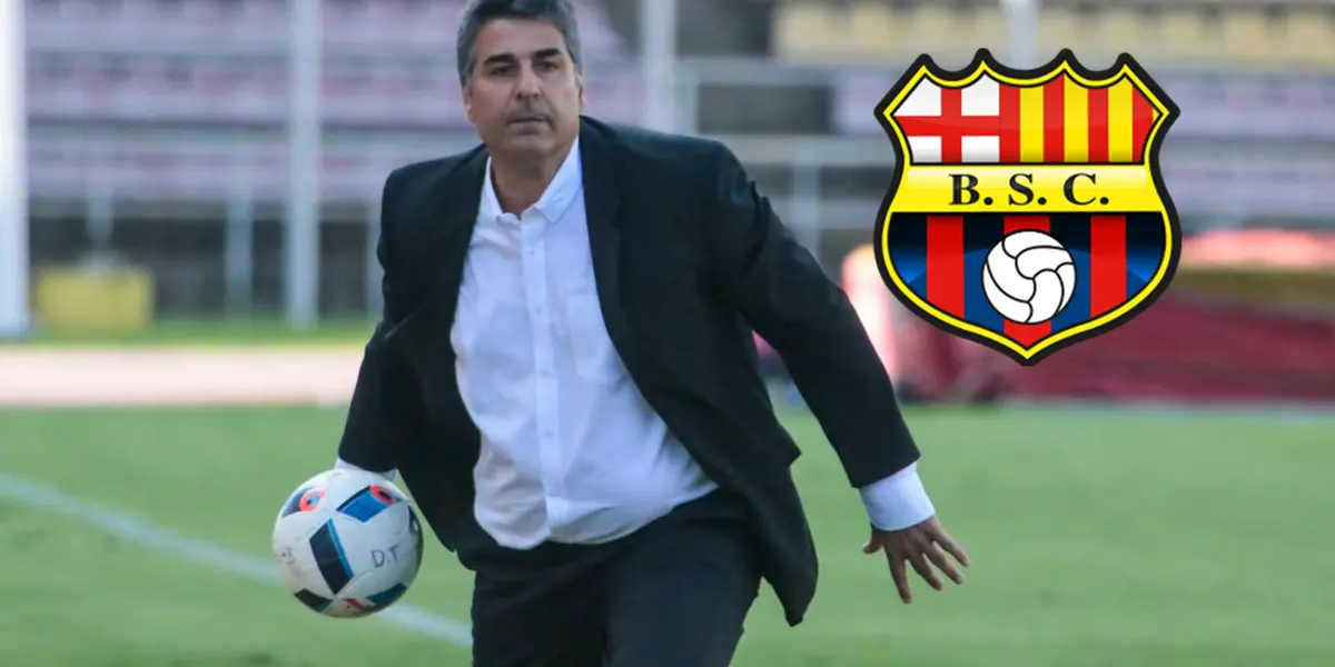 Barcelona SC está en búsqueda de un nuevo entrenador para sus filas y Santiago Escobar parece el más opcionado debido a que no tiene equipo y además tiene el estilo de juego que le gusta a los hinchas ¿Llegará?