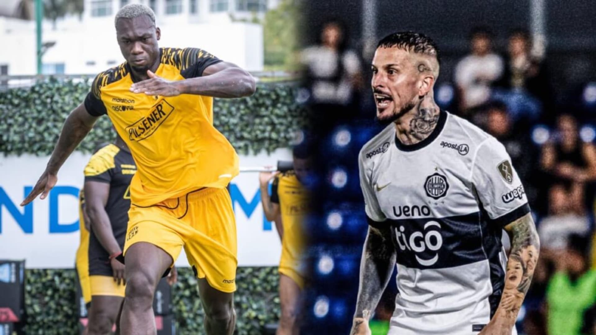 Barcelona SC-Felipe Caicedo-Pipa Benedetto