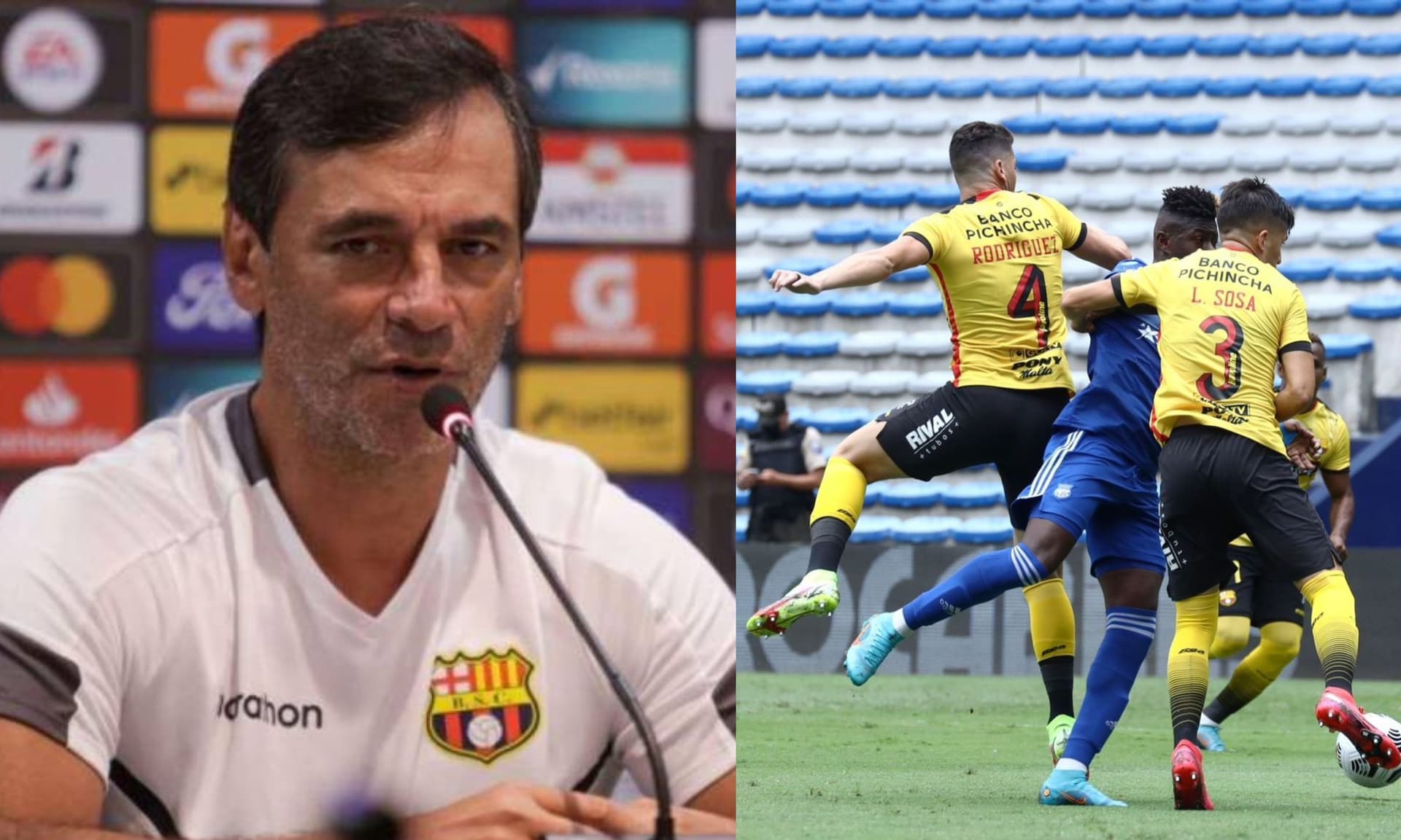 Barcelona SC ganó de manera contundente el partido frente a Emelec, en un clásico lleno de emociones
