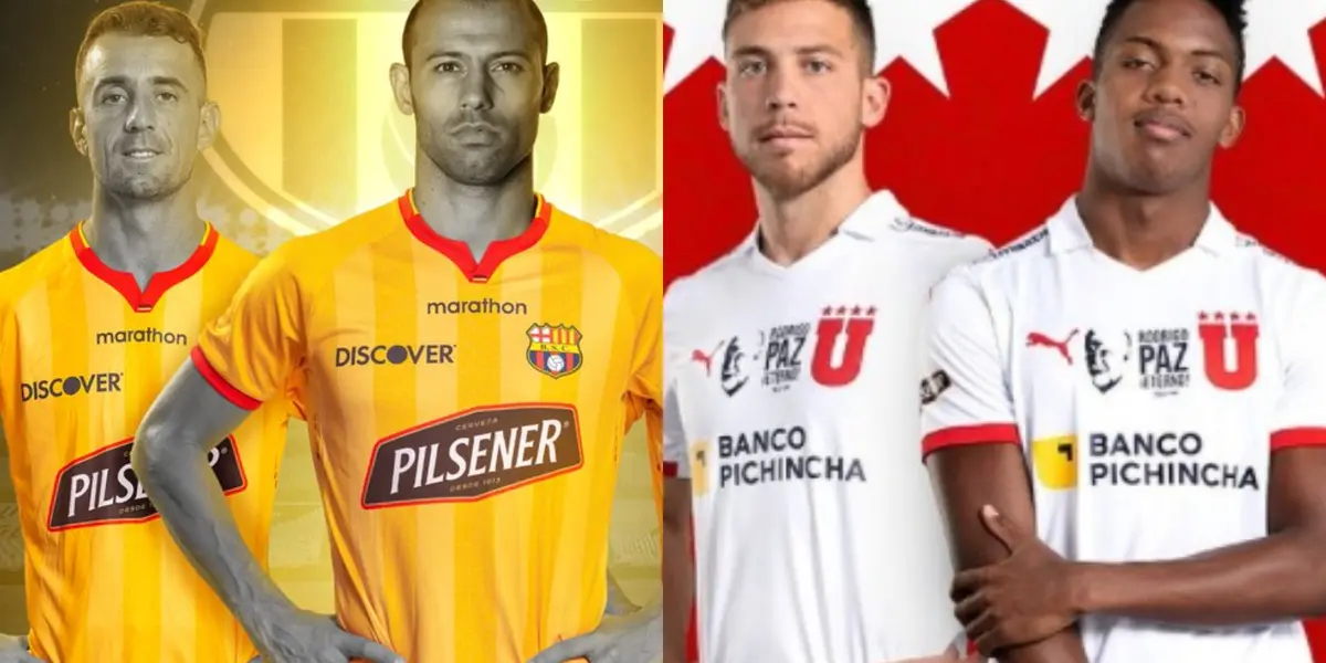 Barcelona SC ha logrado explotar mejor su marca que Liga de Quito por lo que cobra una millonada por estar en la camiseta 