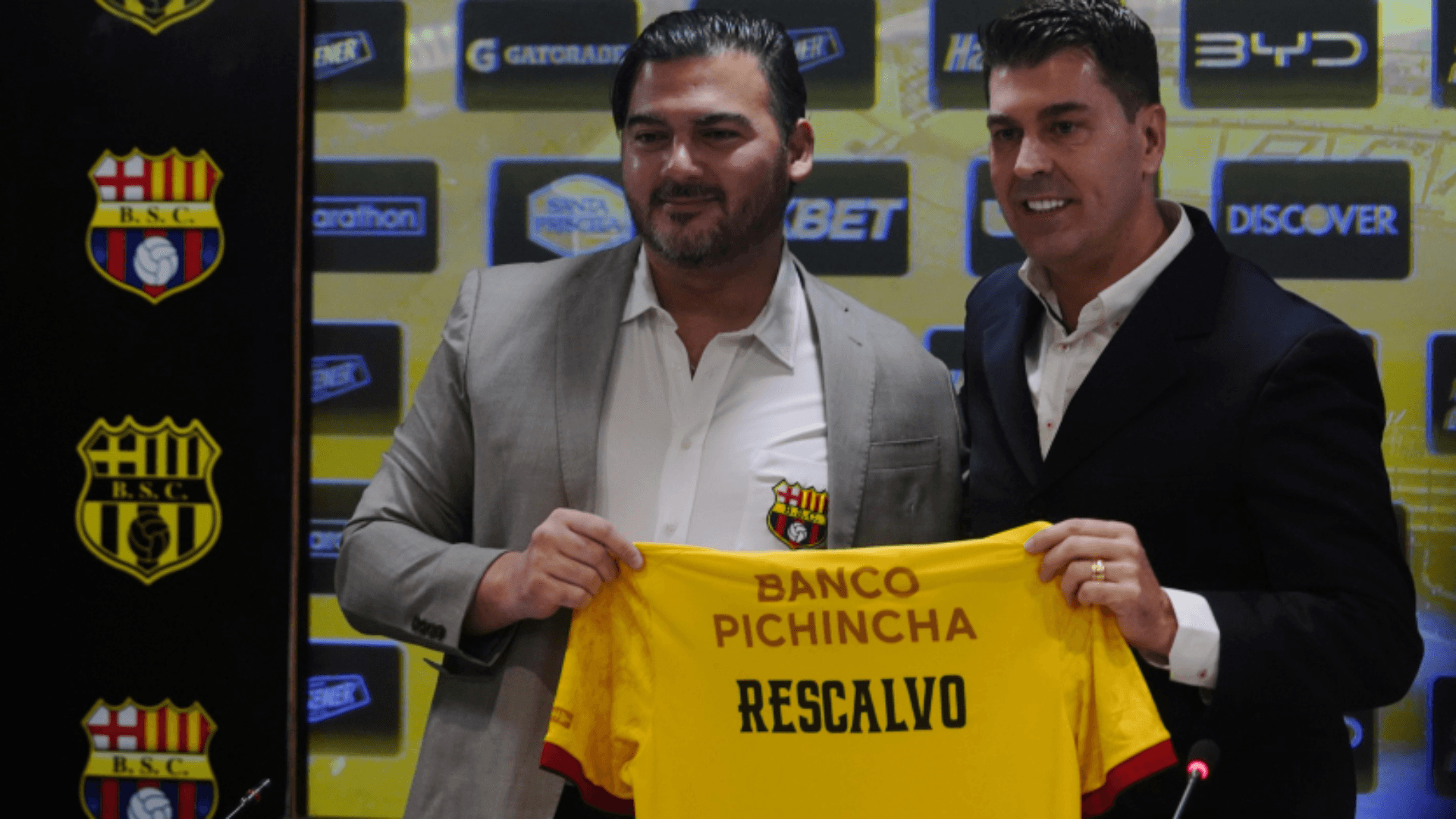 Barcelona SC-Ismael Rescalvo