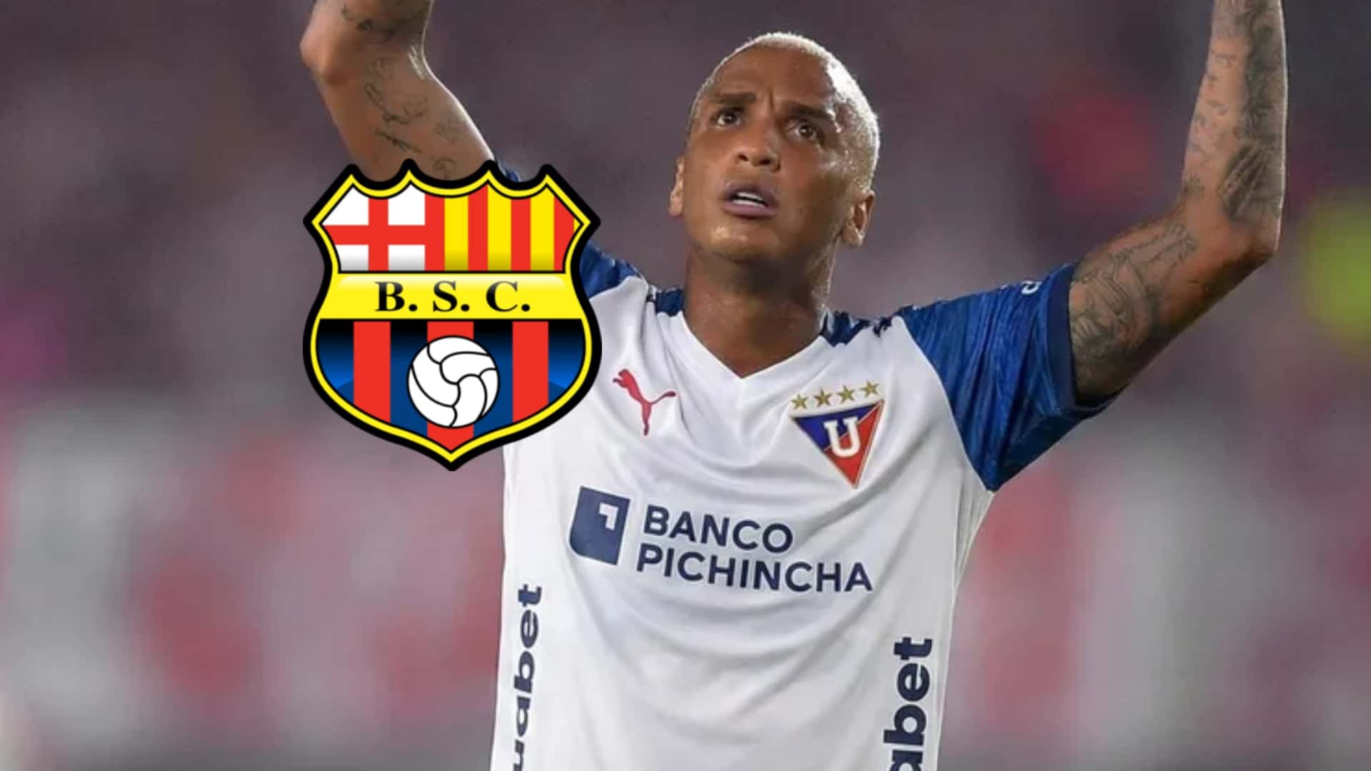 Barcelona SC-Liga de Quito-Deyverson