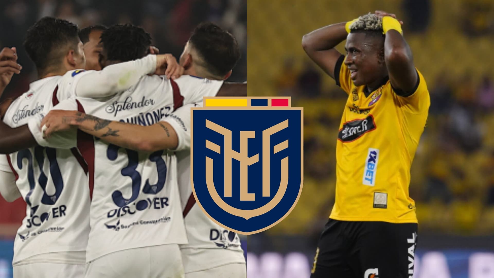 Barcelona SC-Liga de Quito-Selección Ecuatoriana