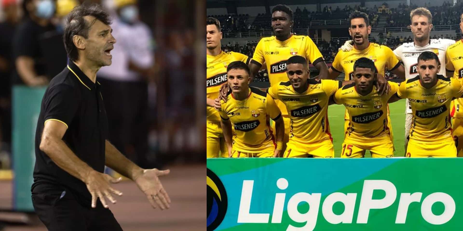 Barcelona SC no pelea nada y eso lo dejó en evidencia Fabián Bustos con su alineación