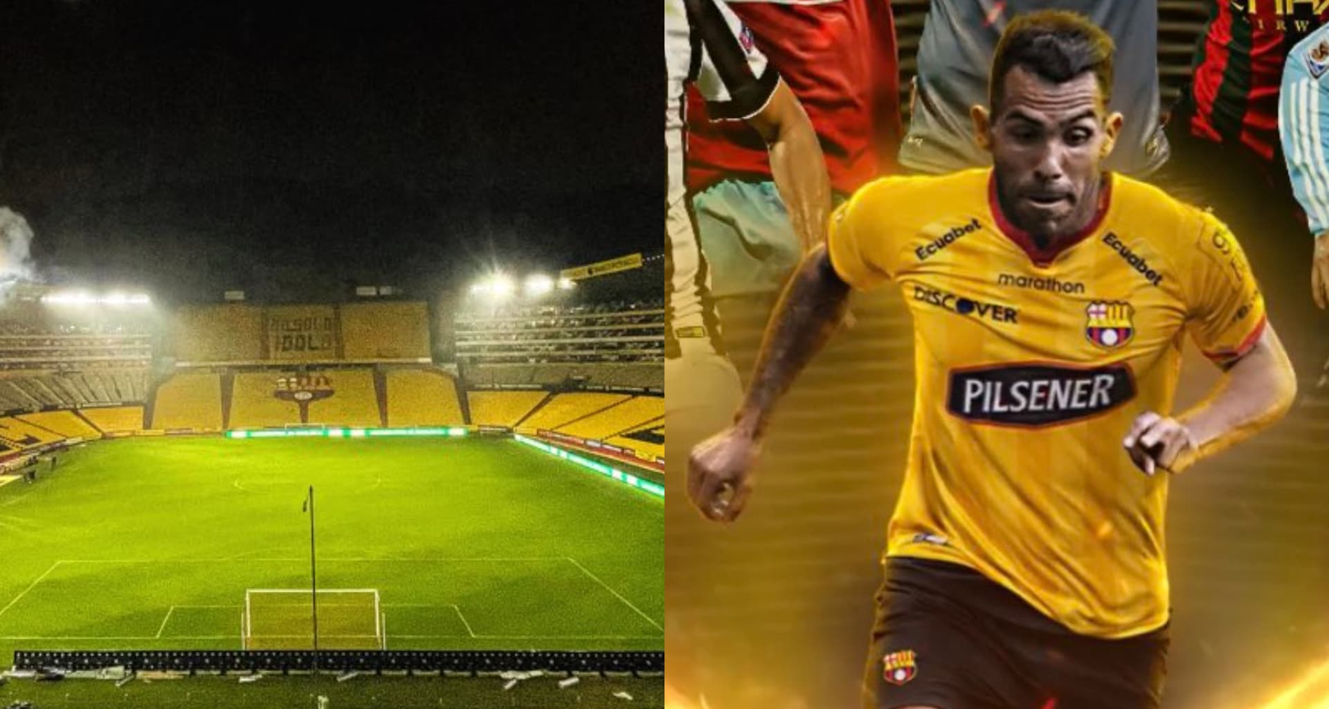 Barcelona SC presentará a Carlos Tévez como su invitado para la Noche Amarilla y no quieren que el público se pierda el espectáculo