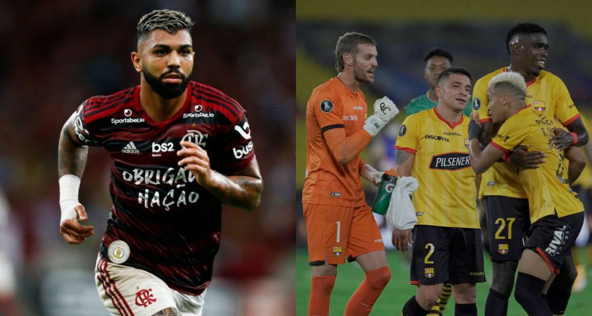 Barcelona SC se medirá a Flamengo en las semifinales de la Copa Libertadores y Gabriel Barbosa ya analiza lo que será el cotejo en el Monumental donde Byron Castillo se espera que esté en su noche para complicar a sus rivales