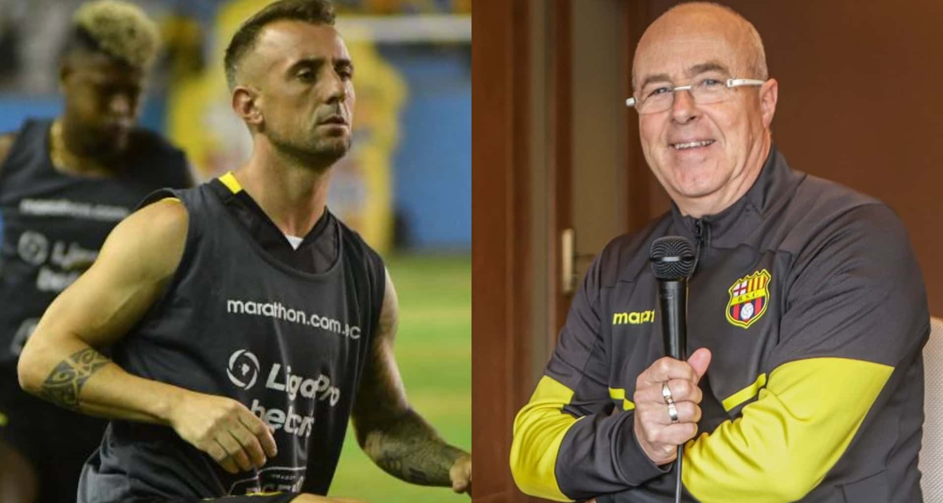 Barcelona SC tiene a Damián Díaz lesionado y es recurrente. Desde ahora Jorge Célico hace trabajo de scouting para llevar a un 10 ecuatoriano