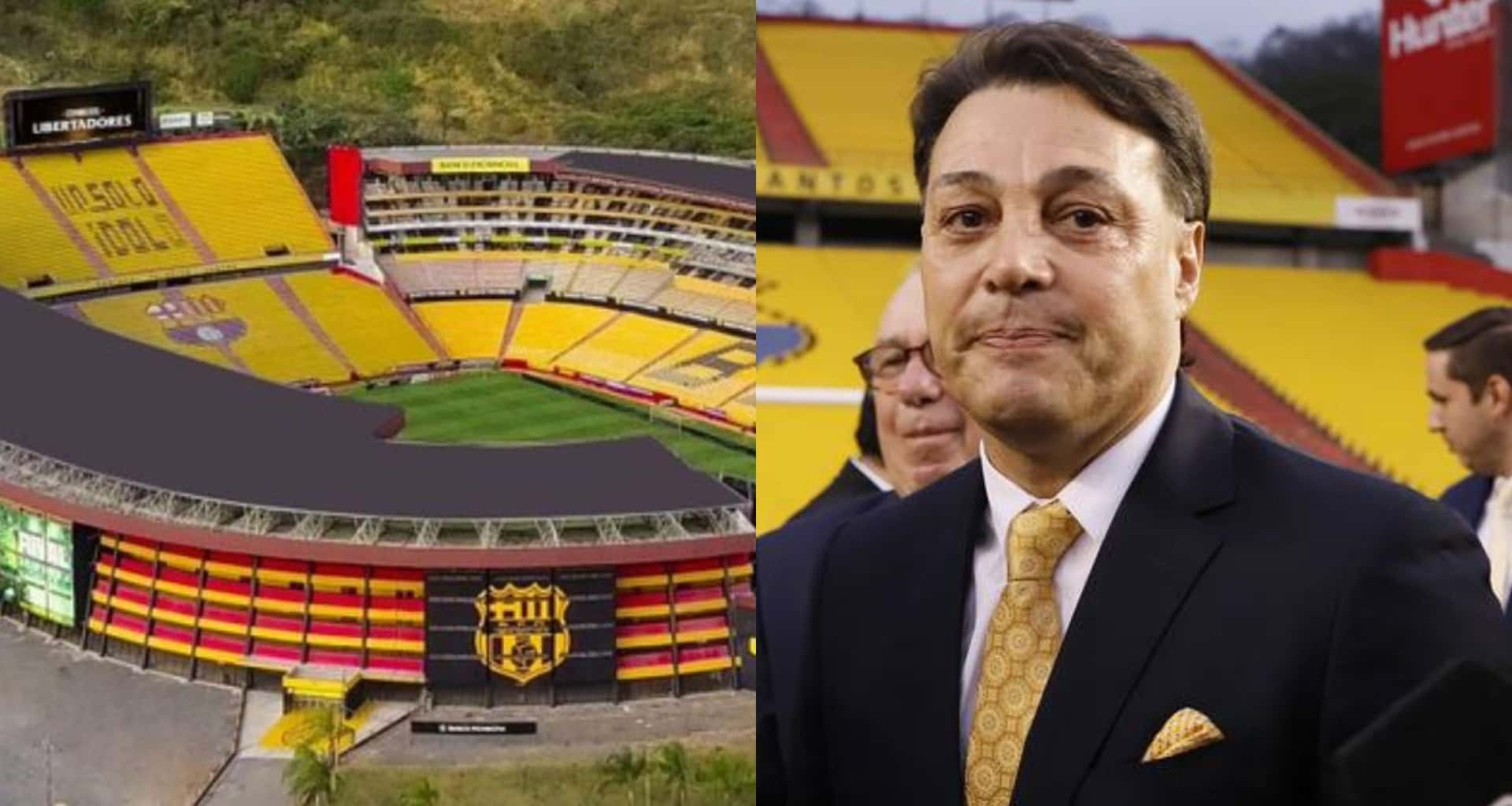 Barcelona SC tiene pensado en hacer arreglos en el estadio Monumental, con el objetivo de conseguir dinero porque tienen una deuda de 50 millones