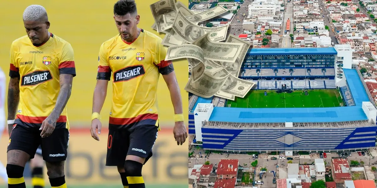 Barcelona SC tiene una deuda millonaria de 50 millones, mira lo que debe Emelec solamente por el estadio