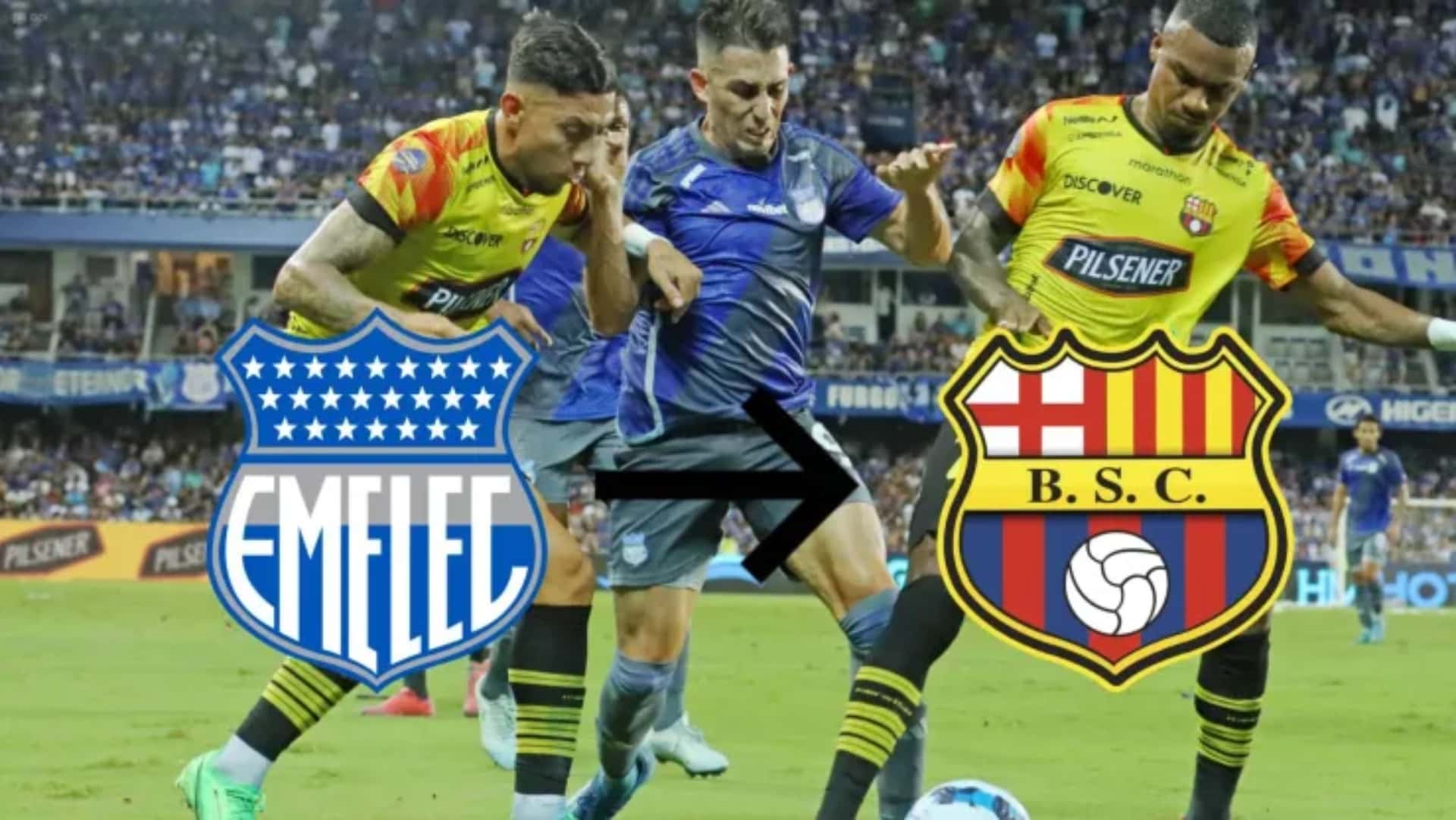 Barcelona SC vs Emelec / Foto: Bolavip