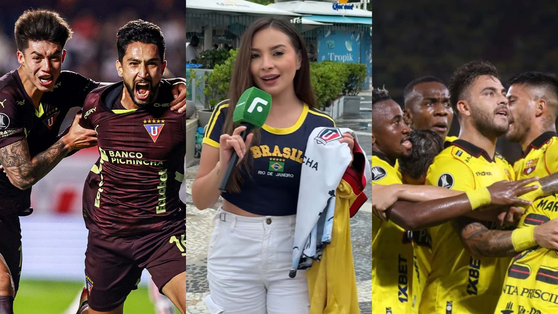 Barcelona SC y Liga de Quito, los hinchas brasileños eligieron cuál es el más grande del país