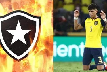 Botafogo pagará un fortuna por un central ecuatoriano