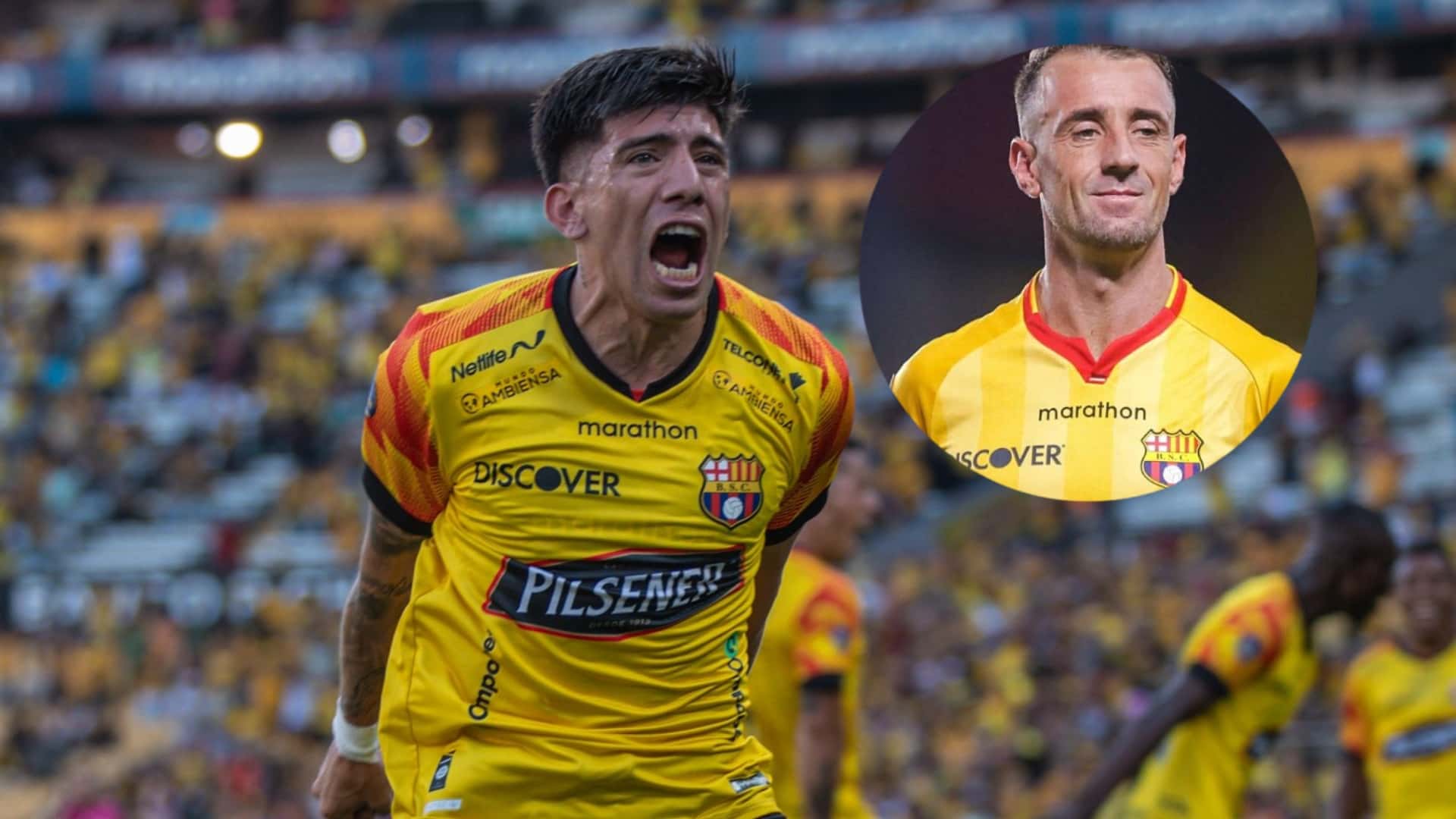 Braian Oyola y Damián Díaz / Foto: El Futbolero Ecuador