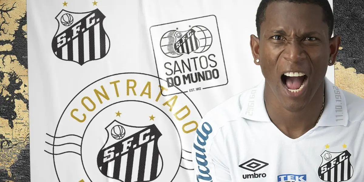 Brayan Angulo cambió de equipo al Santos FC y la prensa duda de su rendimiento por lo que venía haciendo en México