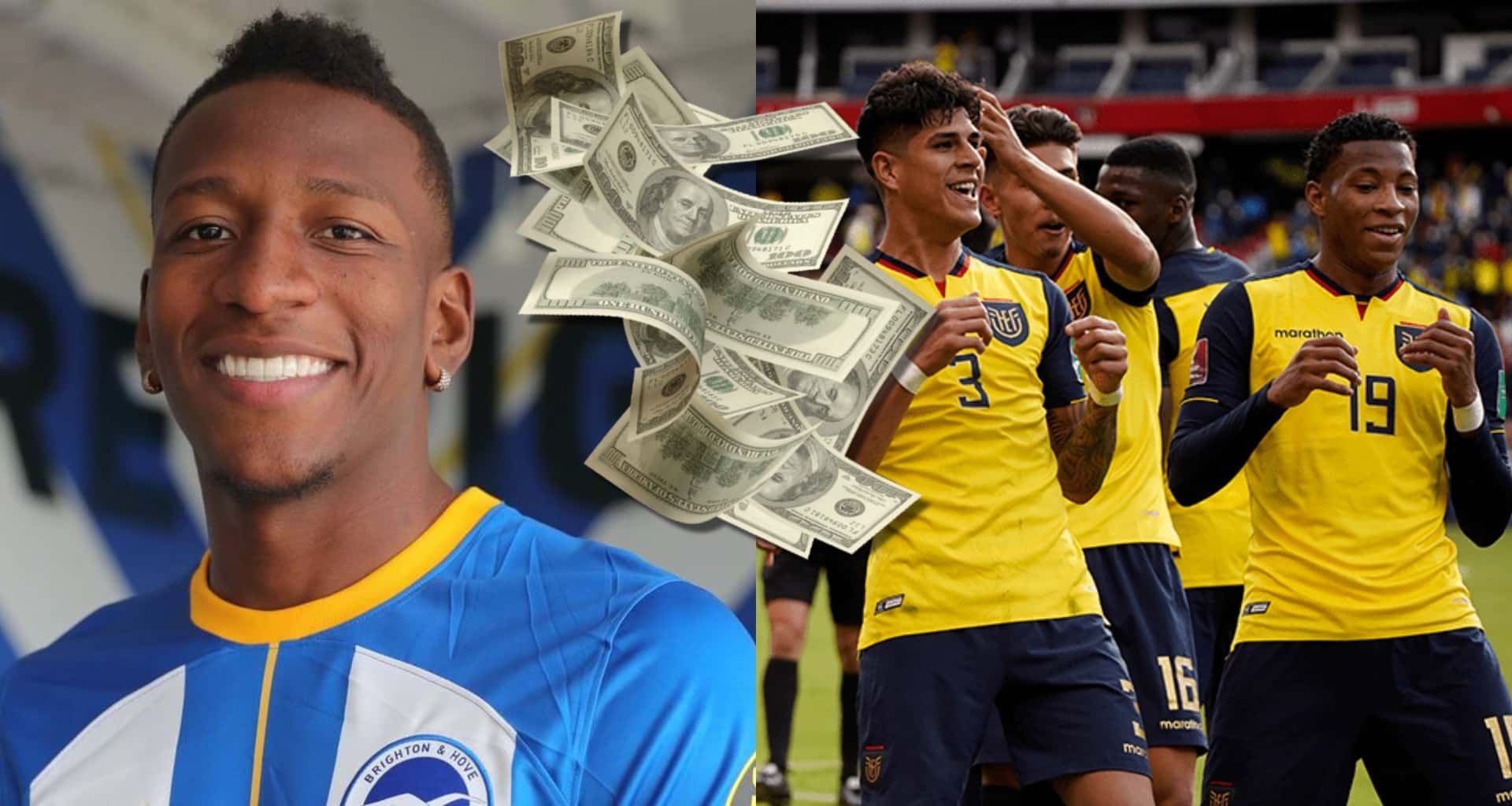 Brighton oficializó el contrato de Moisés Caicedo donde publicaron el precio de Pervis Estupiñán, menor a otros cracks ecuatorianos