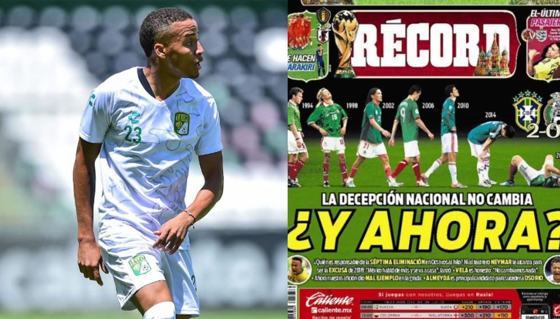 Byron Castillo debutó de manera oficial con el León, pero no le fue bien y se llevó las críticas